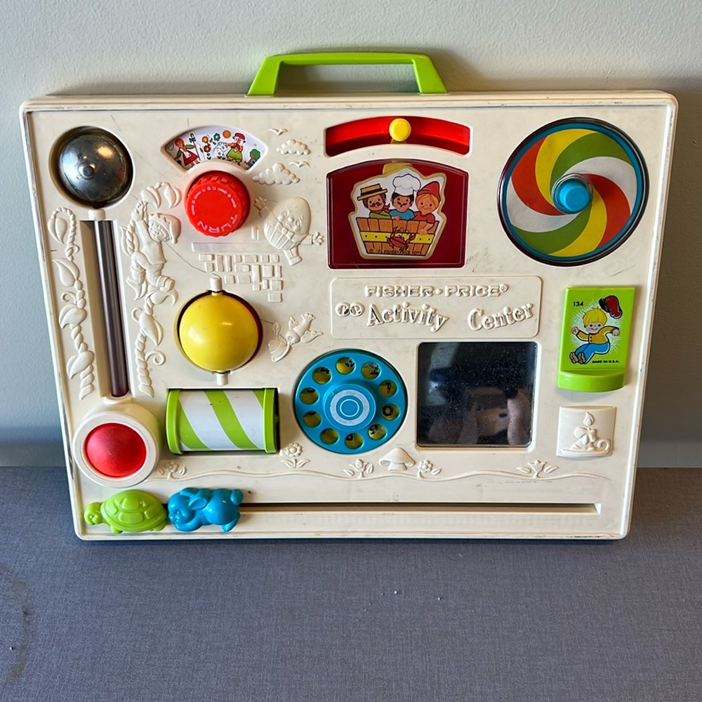 Vintage Fisher Price Activity Center 1970’s